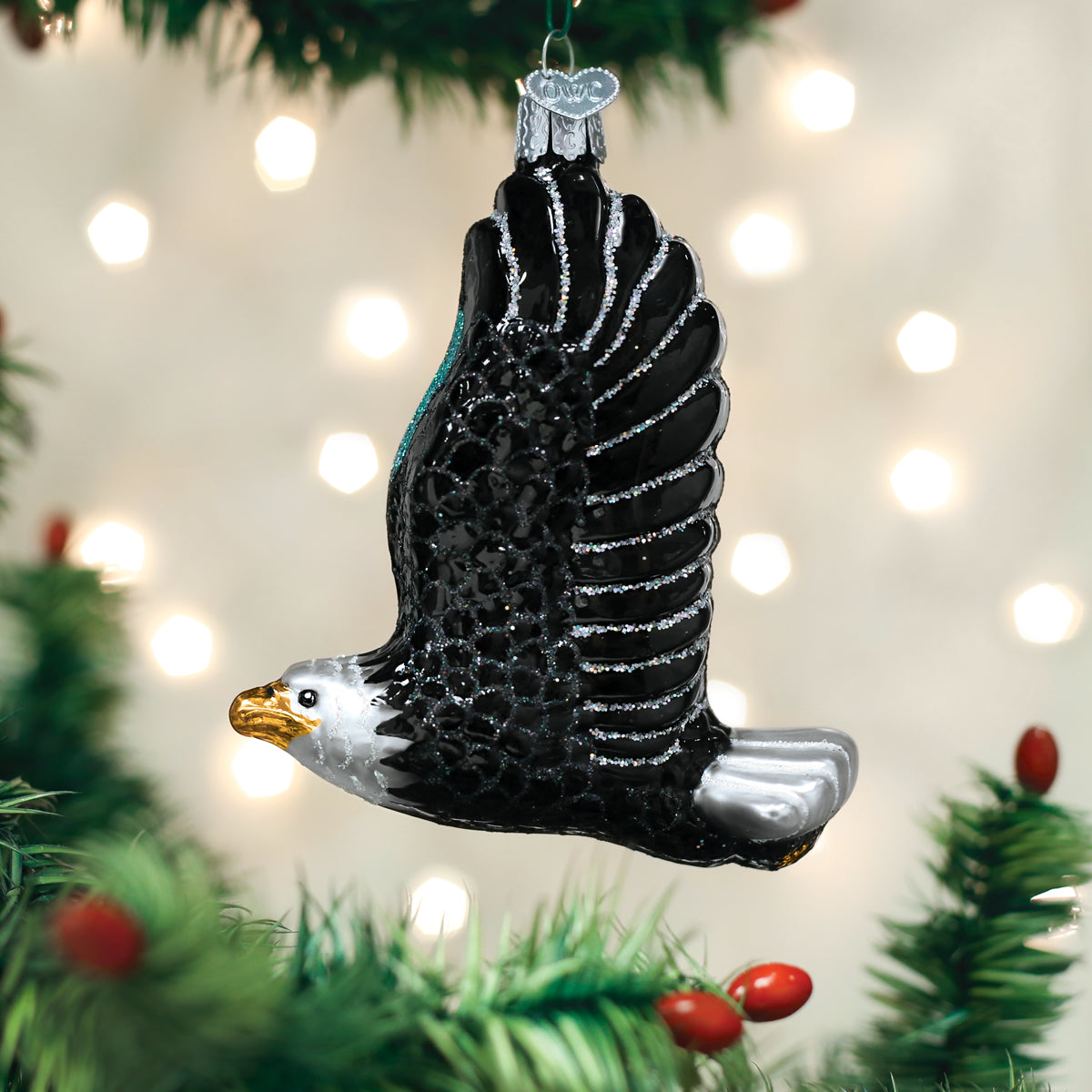 Eagle In Flight Ornament