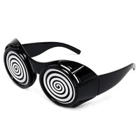 X-Ray Vision Glasses - Black Hypno Swirl
