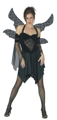 Serephine the Fallen Angel Dark Goth Sexy Adult Costume Small