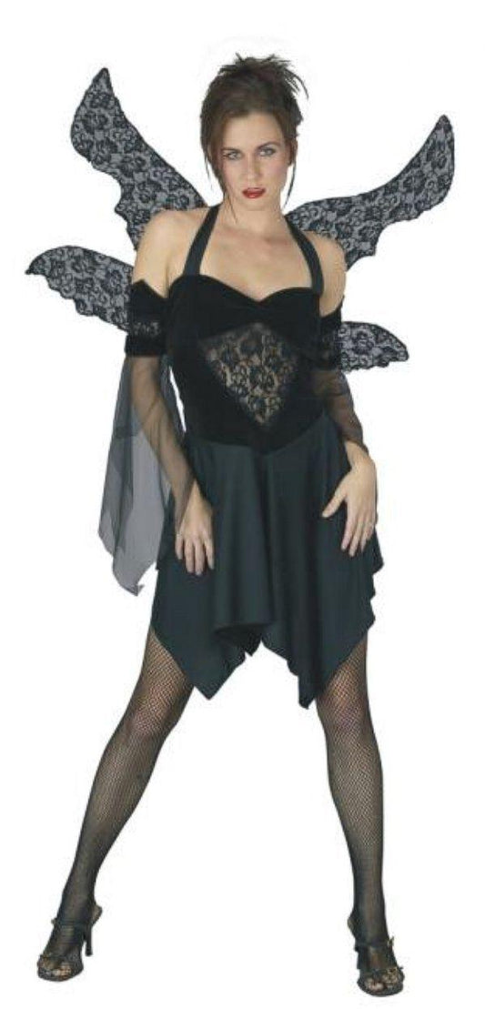 Serephine the Fallen Angel Dark Goth Sexy Adult Costume Small