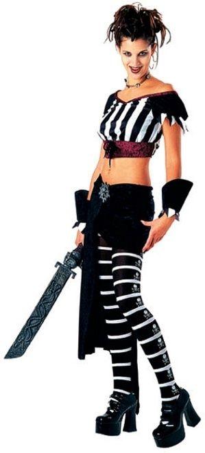 Mutiny Punk Sexy Adult Pirate Costume