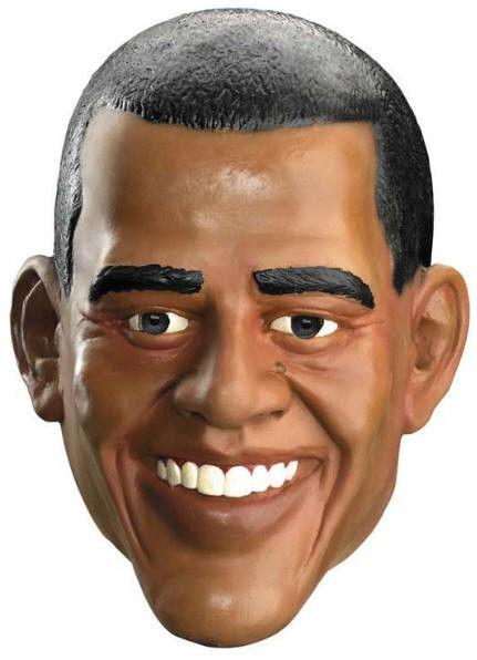 President Barack Obama Vinyl Full Adult Mask Democrat