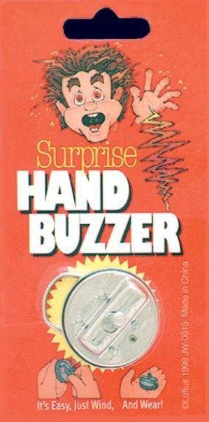 Surprise Hand Buzzer Gag Joke Prank