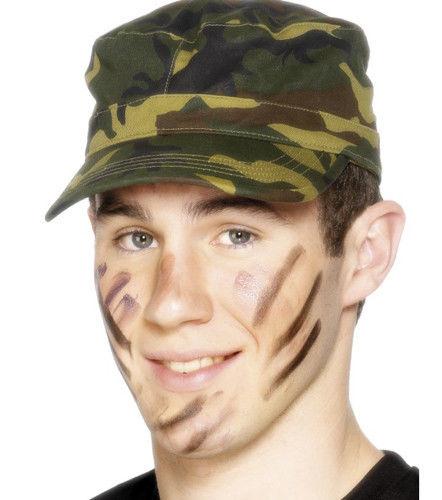 Camouflage Army Cap Costume Hat