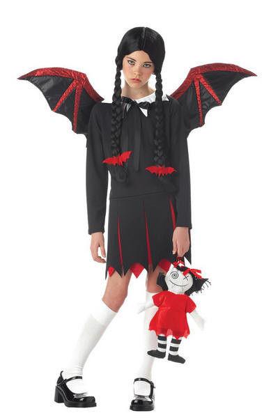 Very Bat Girl Child Costume Size Large 10-12