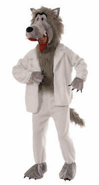 Men's Wolf In Sheep's Clothing Plush Mascot Costume