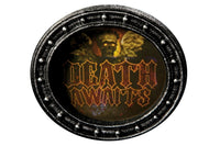 Large Lenticular 3D Enter Death Awaits Changing Sign Halloween Decor Prop