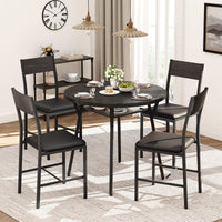 Indoor Round Dining Set, 5-Piece