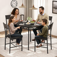 Indoor Round Dining Set, 5-Piece