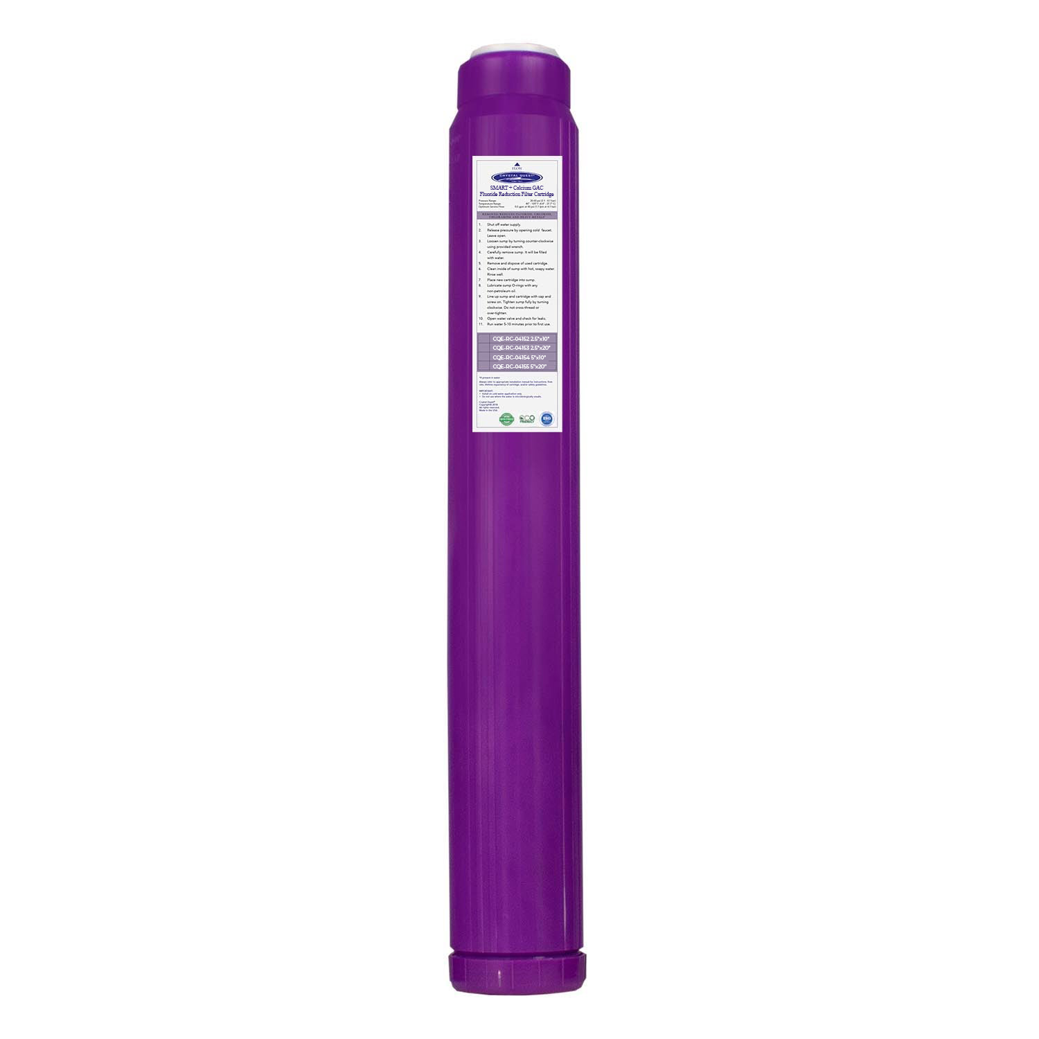 SMART + Calcium GAC Fluoride Reduction Cartridge