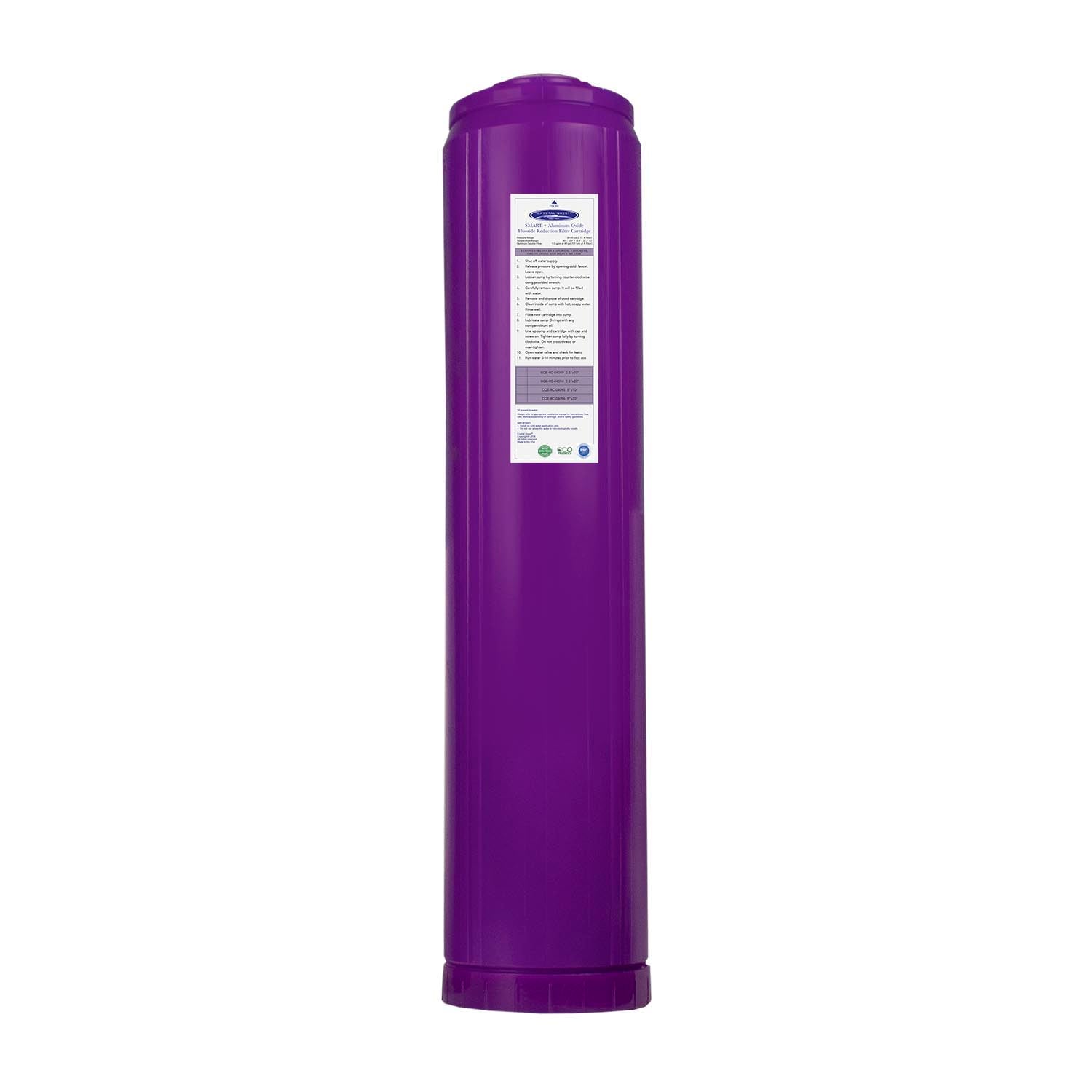 SMART + Aluminum Oxide Fluoride Reduction Filter Cartridge