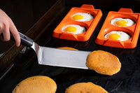 2 Section Egg Ring Tray 3-Pack