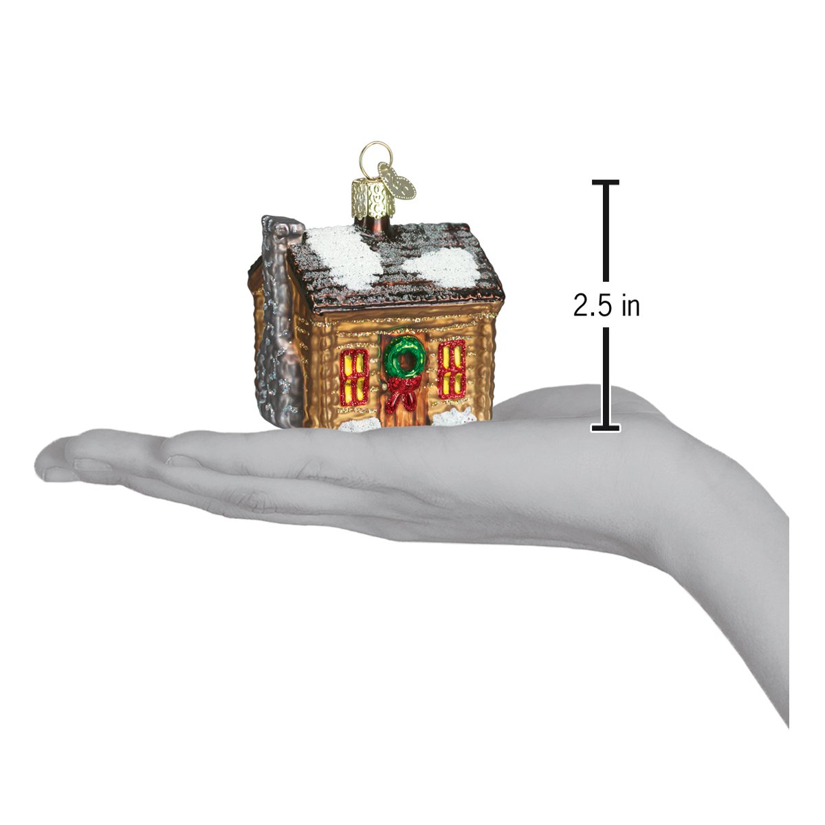 Log Cabin Ornament