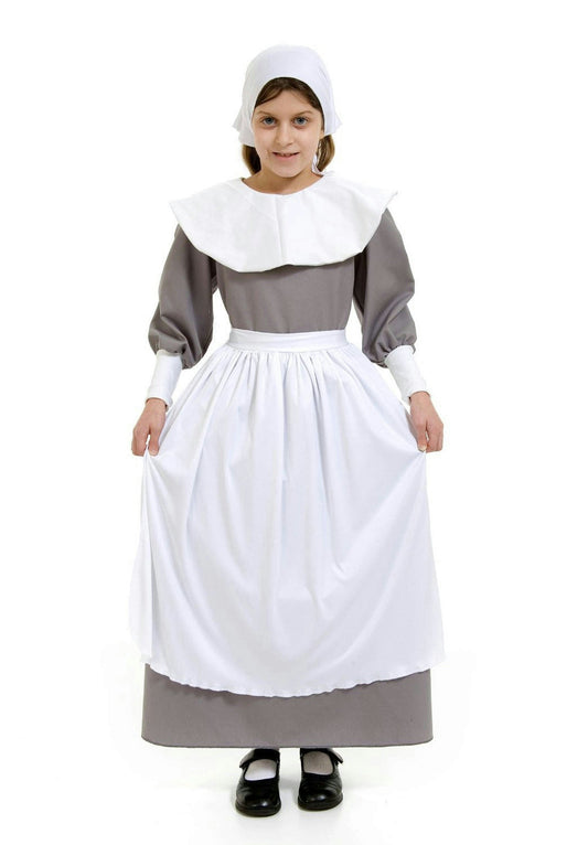 Peter Alan Pilgrim Girl Deluxe Child Costume Size Small 4-6