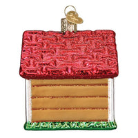 Dog House Ornament