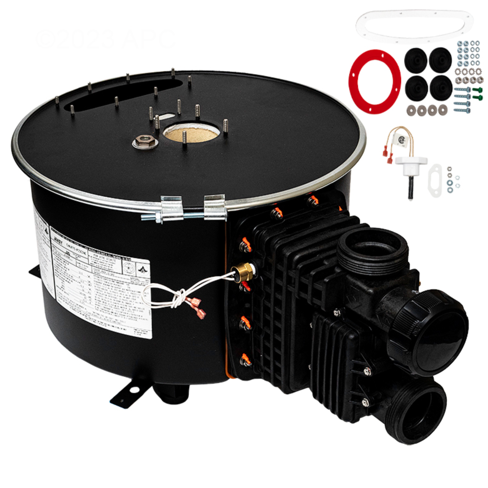 Replacement Heat Exchanger and Header Assembly for Jandy Heaters