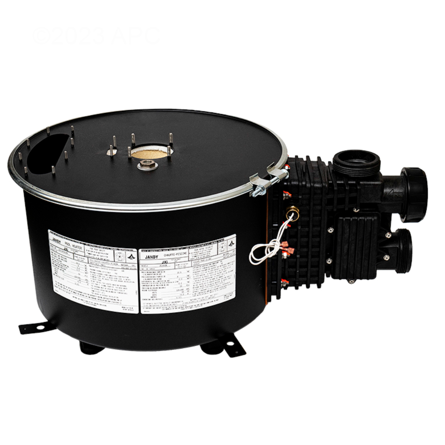 Replacement Heat Exchanger and Header Assembly for Jandy Heaters