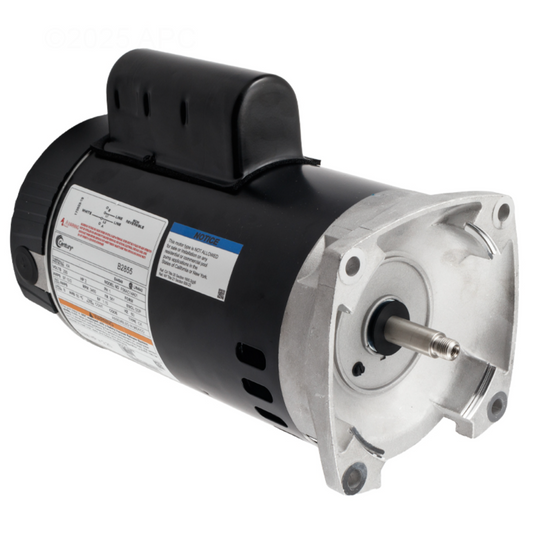 2 HP Replacement Pool Pump Motor (B2855) | Square Flange 56Y Frame | 230V | Fits Hayward, Pentair, & Sta-Rite Pumps