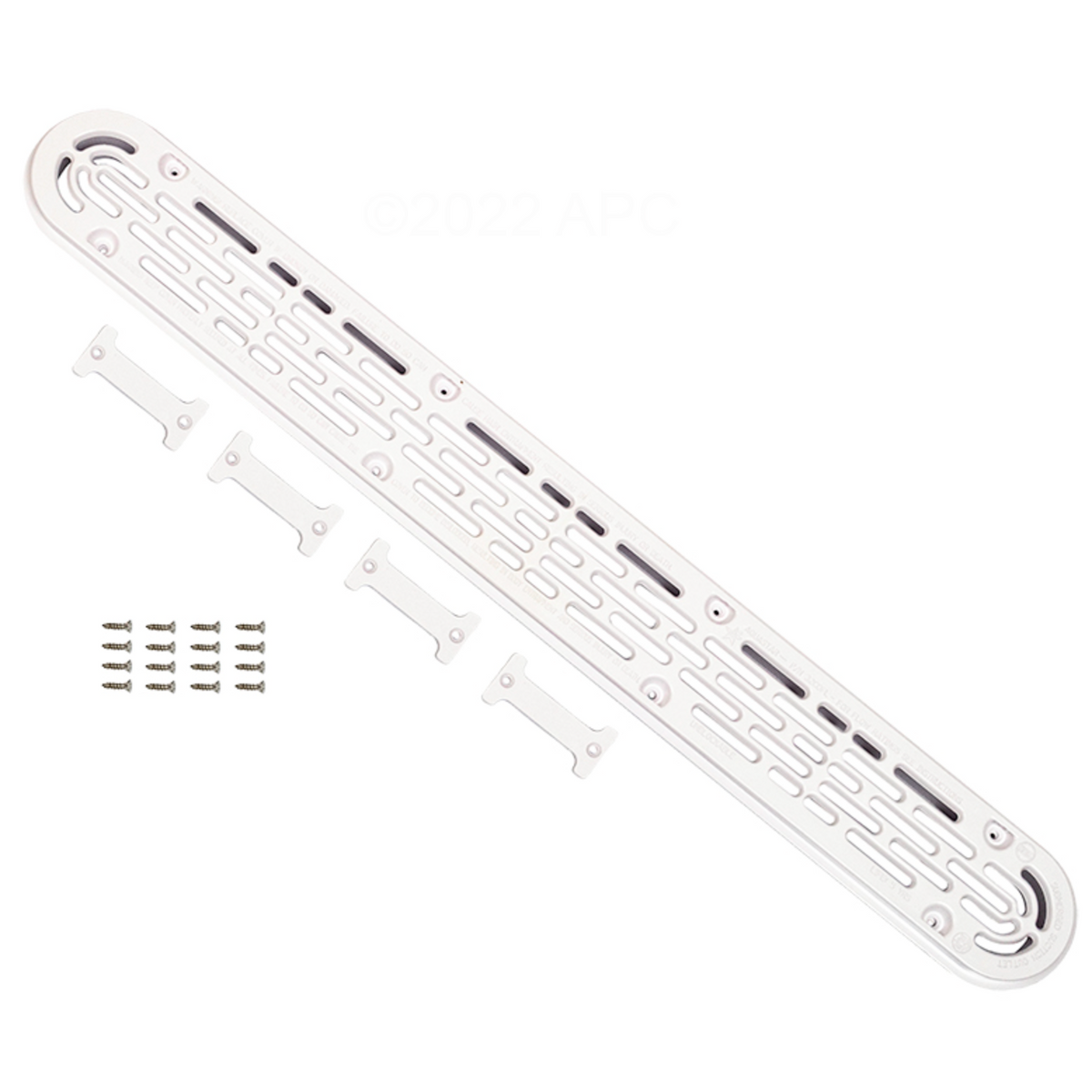 32" Channel Drain Frame and Grate - VGB Compliant Suction Outlet