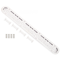 32" Channel Drain Frame and Grate - VGB Compliant Suction Outlet
