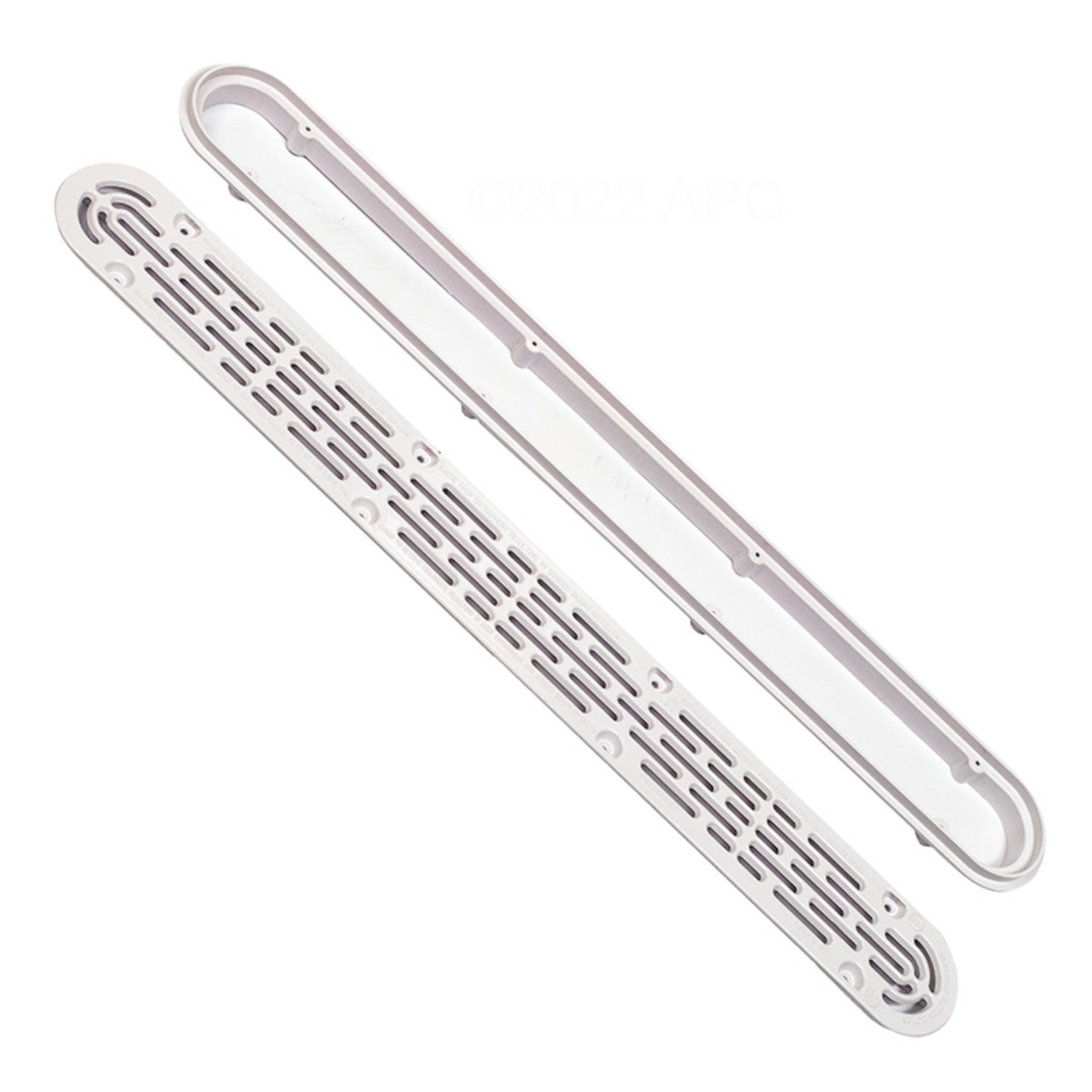 32" Channel Drain Frame and Grate - VGB Compliant Suction Outlet