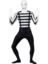 Men's Mime Second Skin Costume Size XL 46-48 chest