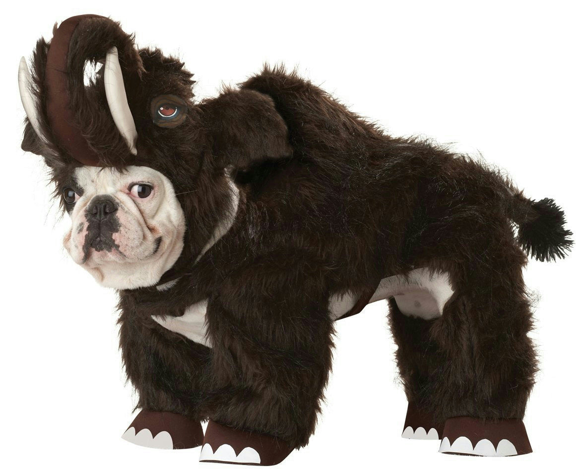 Animal Planet Wooly Mammoth Pet Dog Costume Size XS