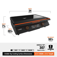 22" Electric Tabletop Griddle