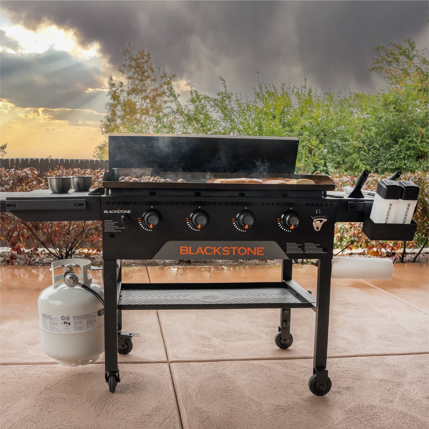 36" Omnivore Griddle with Hard cover