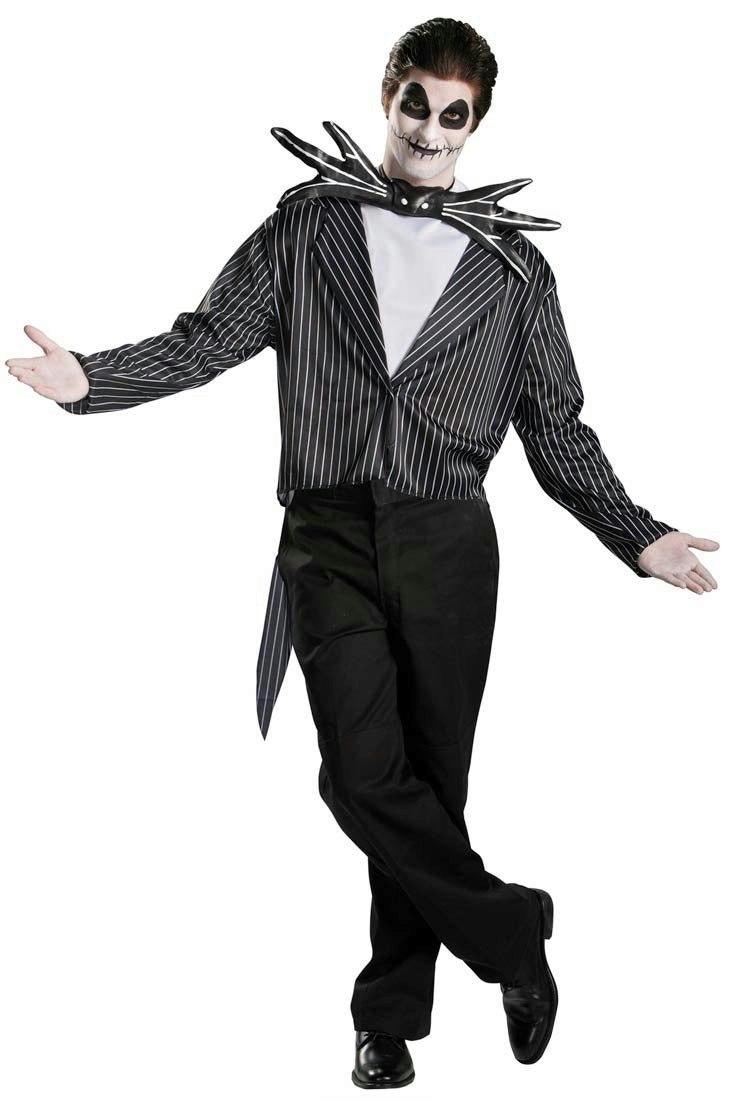 Nightmare before Christmas: Jack Skellington Classic Adult Costume Size XL 42-46