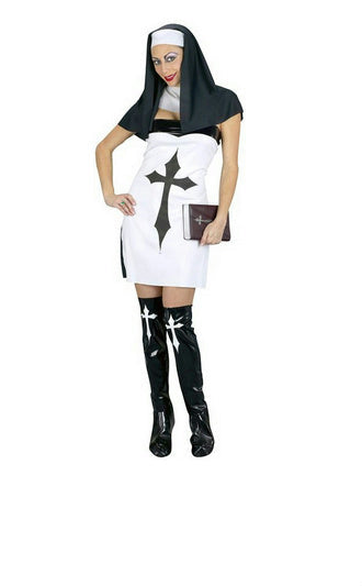 Sexy Sassy Sister Adult Nun Costume