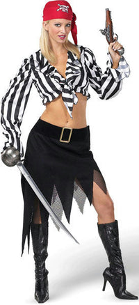 Cabin Girl Cutie Ladies Pirate Adult Costume