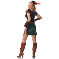 Delicious Lady Sherwood Maid Marian Sexy Robin Hood Adult Costume M/L