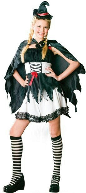 Frisky Witch Child Girls Costume Medium (8-10)