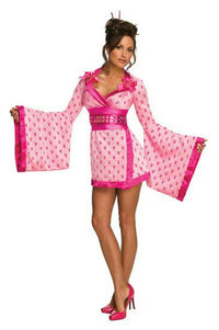 Secret Wishes Women's Sexy Playboy Pink Geisha Costume Medium
