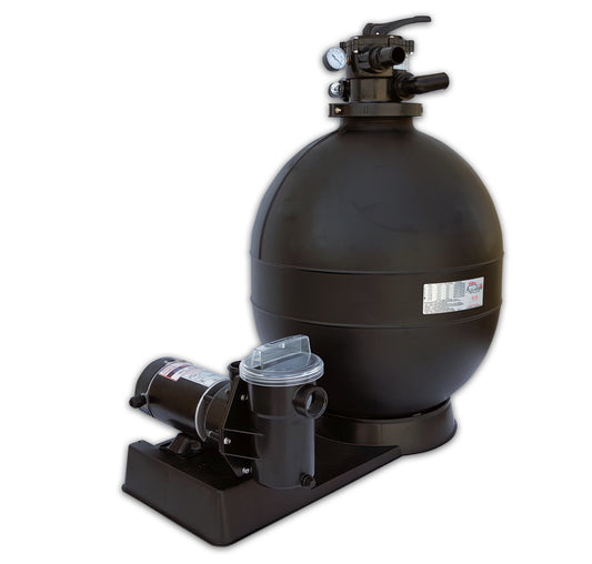 23" Sand Filter & 1 1/2 HP Pump Combo for Above Ground Pools