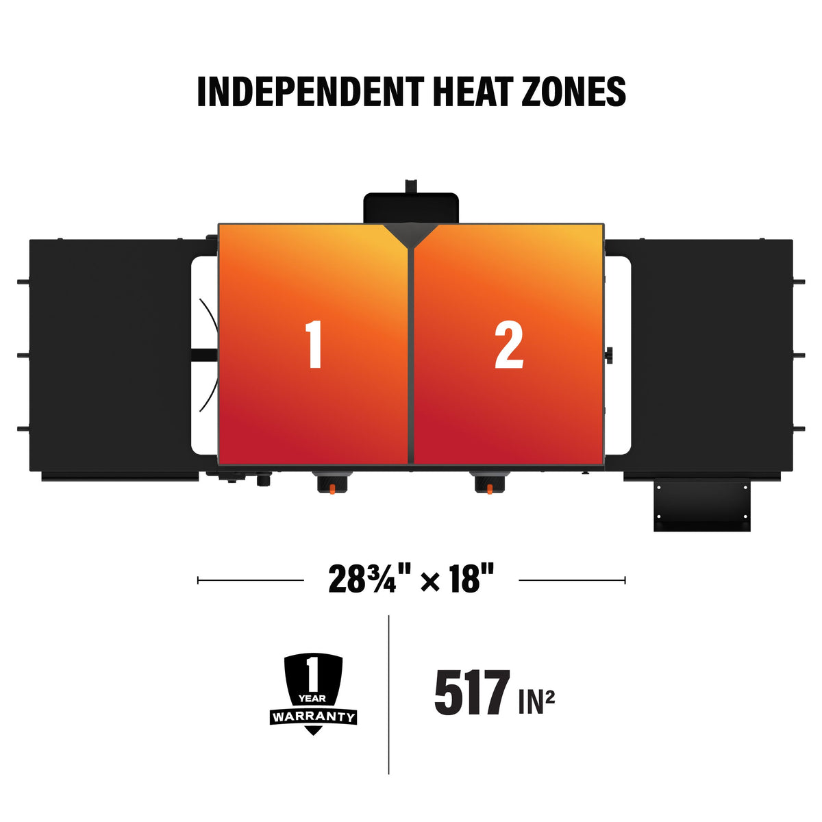 28" Omnivore Griddle W/Hard Cover Combo