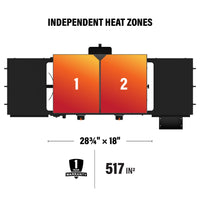 28" Omnivore Griddle W/Hard Cover Combo