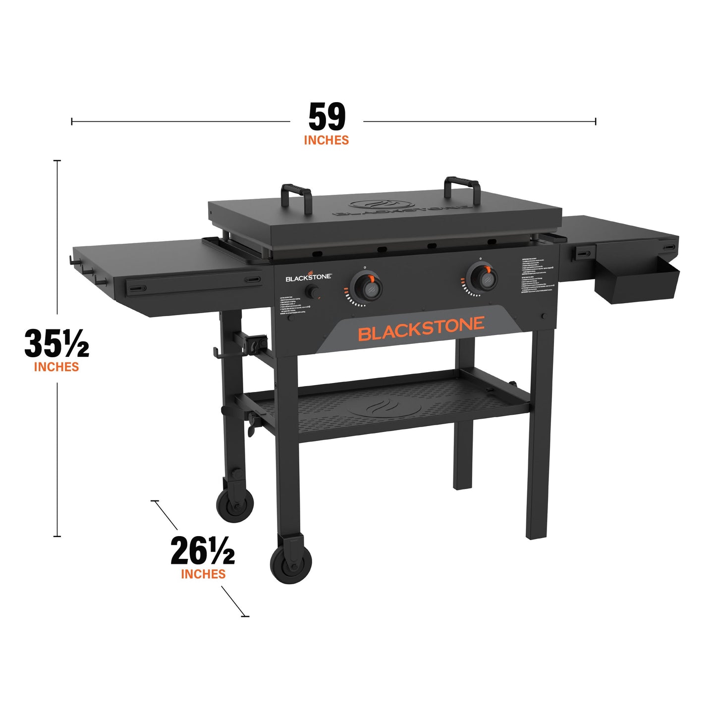 28" Omnivore Griddle W/Hard Cover Combo