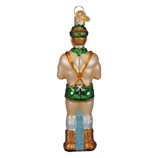 Dasher, Holly Jolly Hunk Ornament