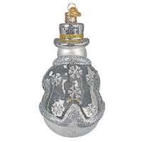 Sterling Snowman Ornament