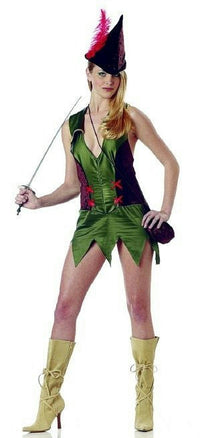 California Costume Forest Bandit Robin Hood Mistress Costume