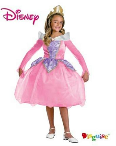 Sleeping Beauty Deluxe Aurora Child Costume Size Small 4-6
