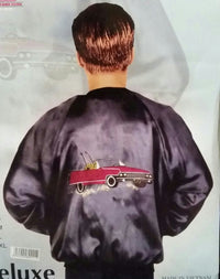 Deluxe Quality 50's T-Bird Sock Hop Costume Jacket for Adult Size Large