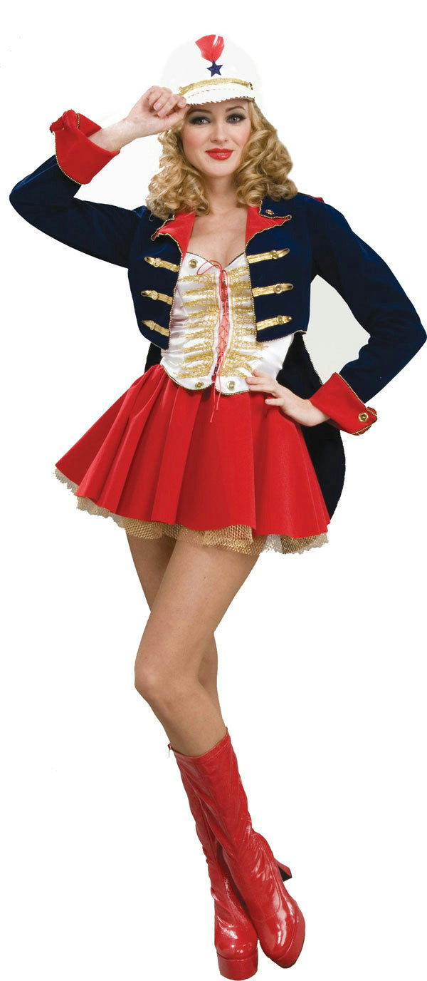 Women's Designer Collection Deluxe Flirty Toy Soldier Adult Costume XL 18-20