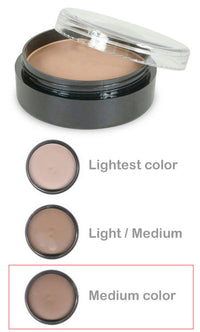 Mehron TC3 Tattoo Cover Up Medium Color Professional Makeup Flaw Concealer