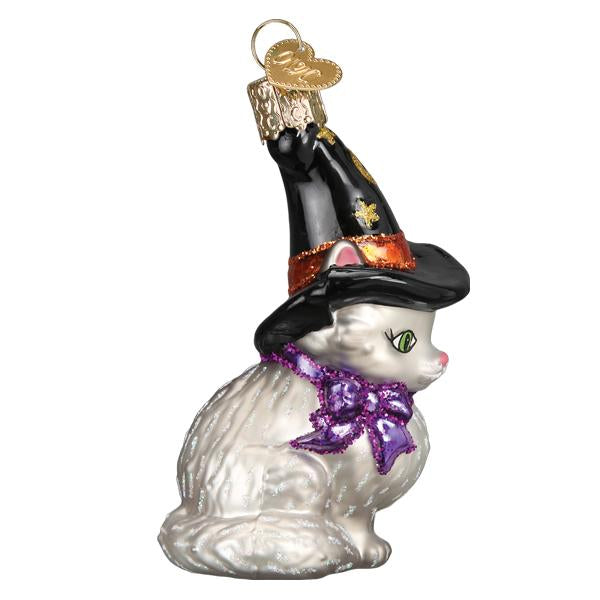 Witch Kitten Ornament