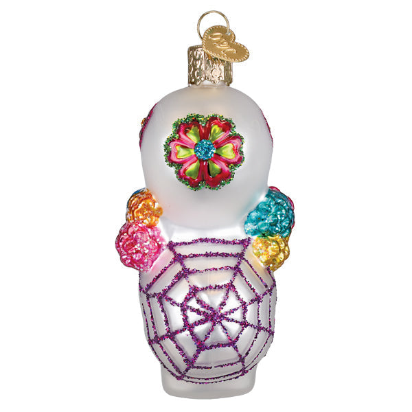 Dia De Los Muertos Stacking Skulls Ornament