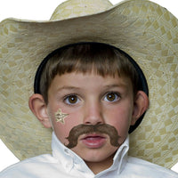 StacheTATS The Outlaw Mustache Temporary Facial Tattoos Assortment