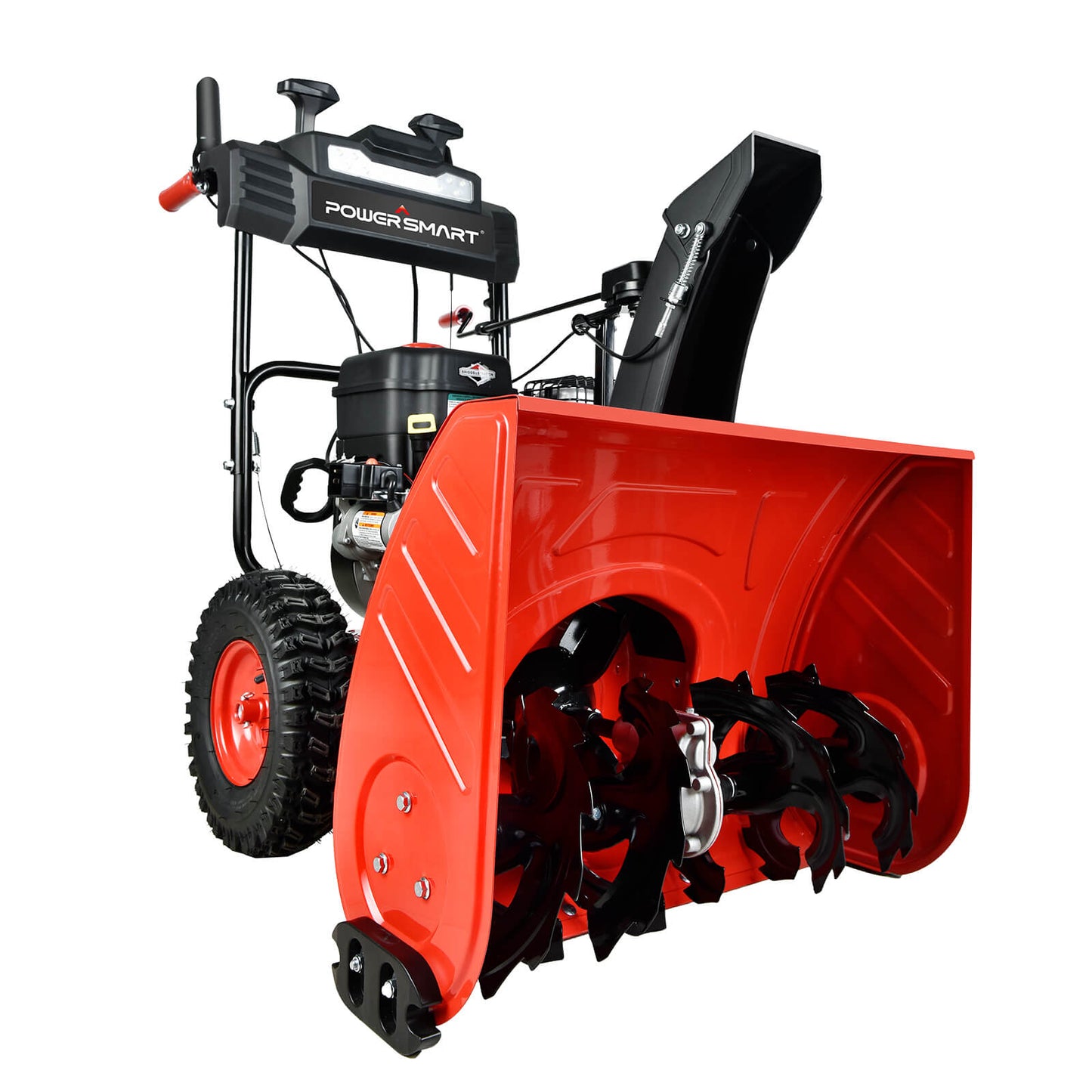 26" 208cc Two Stage Self-Propelled Gas Snow Blower w/ Electric Start & Briggs & Stratton Engine HB7109B